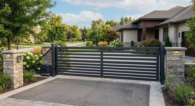 Driveway Gate Installation in Rockville, MD