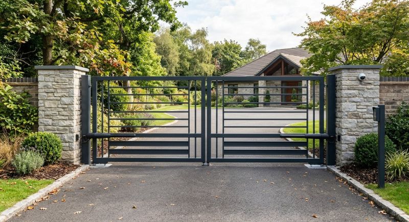 Driveway Gate Installation in Cary, NC