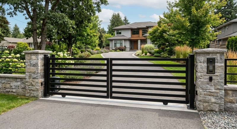 Electronic Gate Installation in Plano, TX