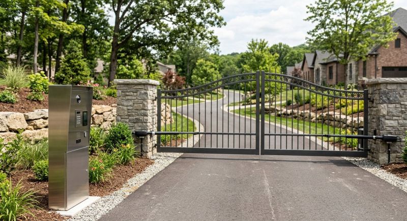 Entrance Gate Installation in Alpharetta, GA