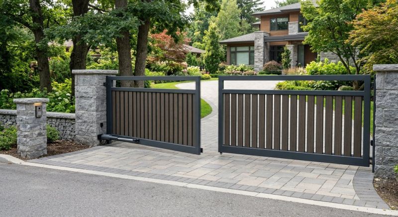 Main Gate Installation in Boca Raton, FL