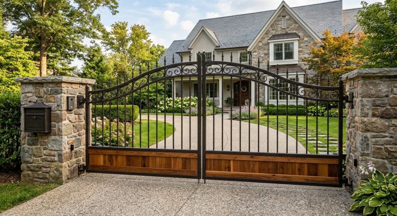 Entrance Gate Installation in Alpharetta, GA